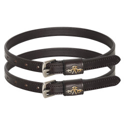 Correas de espuelas HV Polo Legacy Marrón chocolate
