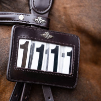 Número de cabezada HV Polo Legacy Castaño Marr&amp;amp;amp;oacute;n