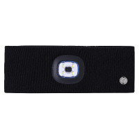 Cinta para la cabeza Imperial Riding Chilly con luz Negro
