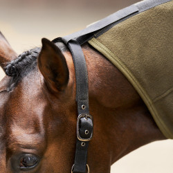 Manta polar con cuello Imperial Riding Fundamental Verde oliva