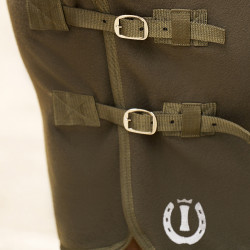 Manta polar con cuello Imperial Riding Fundamental Verde oliva