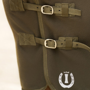Manta polar con cuello Imperial Riding Fundamental Verde oliva
