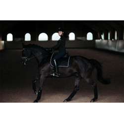 Vendajes de polo Equestrian Stockholm Edición negra Negro