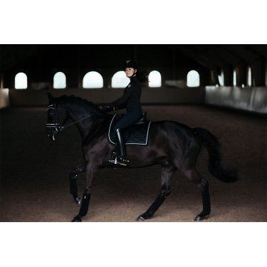 Vendajes de polo Equestrian Stockholm Edición negra Negro