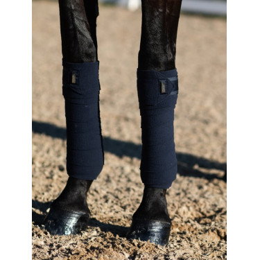 Vendajes de polo Equestrian Stockholm Azul medianoche Azul marino Vendajes de polo Equestrian Stockholm Azul medianoche Azul marino