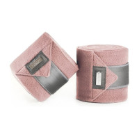 Vendajes de polo Equestrian Stockholm Todo negro brillante