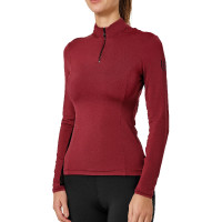 Base Layer Equestrian Stockholm Air Breeze Sunshirt mujer Burdeos