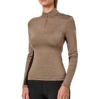 Base Layer Equestrian Stockholm Air Breeze Sunshirt mujer Edición Noir Negro