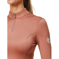 Base Layer Equestrian Stockholm Air Breeze Sunshirt mujer Coral Rosa