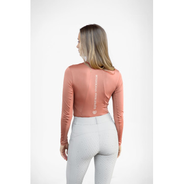 Base Layer Equestrian Stockholm Air Breeze Sunshirt mujer Coral Rosa
