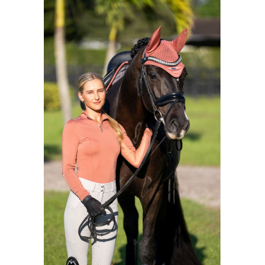 Base Layer Equestrian Stockholm Air Breeze Sunshirt mujer Coral Rosa