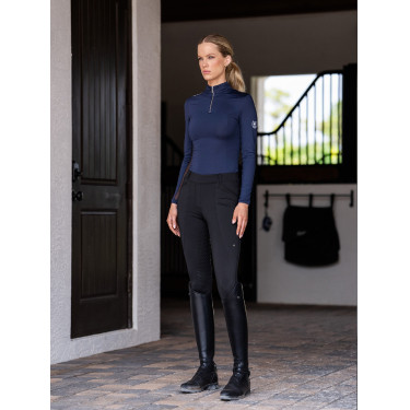 Base Layer Equestrian Stockholm Air Breeze Sunshirt mujer Azul medianoche Azul marino Base Layer Equestrian Stockholm Air Breeze Sunshirt mujer Azul medianoche Azul marino