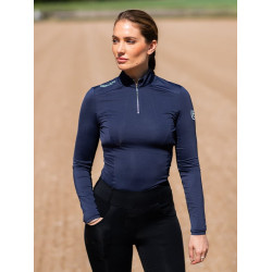 Base Layer Equestrian Stockholm Air Breeze Sunshirt mujer Azul medianoche Azul marino Base Layer Equestrian Stockholm Air Breeze Sunshirt mujer Azul medianoche Azul marino