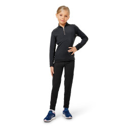 Capa base Equestrian Stockholm Air Breeze Sunshirt Young Rider Negro