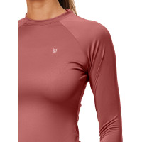 Camiseta térmica Equestrian Stockholm Dynamic para mujer de manga larga Rubor laguna Azul