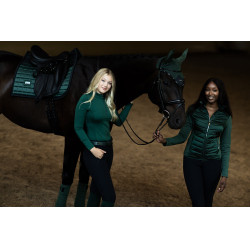 Capa base Equestrian Stockholm Vision de manga larga para mujer Verde sicómoro