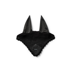 Bonete antimoscas Equestrian Stockholm Todo negro brillante