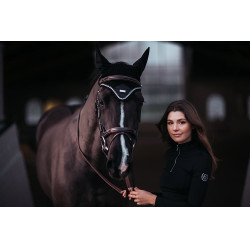 Bonete antimoscas Equestrian Stockholm Edición negra Negro