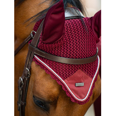 Bonete antimoscas Equestrian Stockholm Burdeos Bonete antimoscas Equestrian Stockholm Burdeos