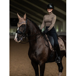Bonete antimoscas Equestrian Stockholm Champán Beige