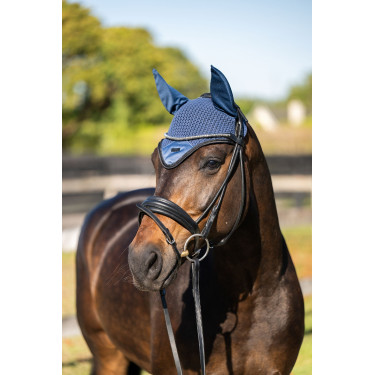 Bonete antimoscas Equestrian Stockholm Venecia oscura Azul