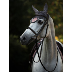 Bonete antimoscas Equestrian Stockholm Rosa empolvado Bonete antimoscas Equestrian Stockholm Rosa empolvado