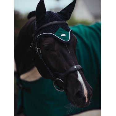 Bonete antimoscas Equestrian Stockholm Esmeralda Verde