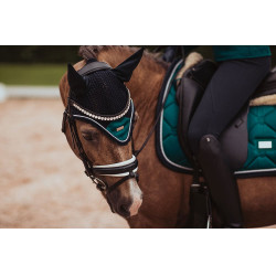 Bonete antimoscas Equestrian Stockholm Esmeralda Verde