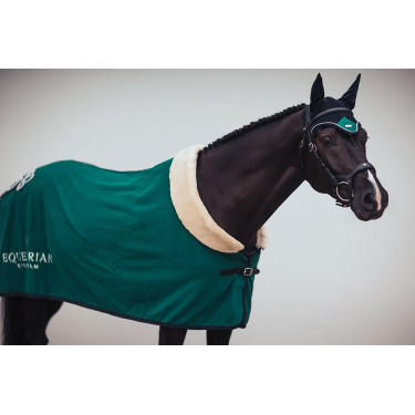 Bonete antimoscas Equestrian Stockholm Esmeralda Verde