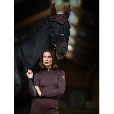 Bonete antimoscas Equestrian Stockholm Brillo infinito Marr&amp;amp;amp;oacute;n