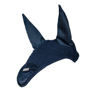 Bonete antimoscas Equestrian Stockholm Todo negro brillante