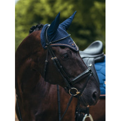 Bonete antimoscas Equestrian Stockholm Azul Mónaco