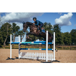 Bonete antimoscas Equestrian Stockholm Azul Mónaco