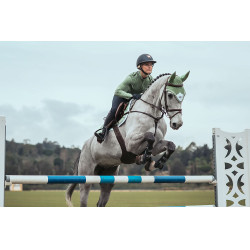 Bonete antimoscas Equestrian Stockholm Pistacho blanco Verde Bonete antimoscas Equestrian Stockholm Pistacho blanco Verde