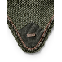 Bonete antimoscas Equestrian Stockholm Todo negro brillante