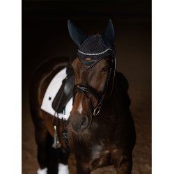 Capucha antimoscas Equestrian Stockholm con cancelación de ruido Océano oscuro Azul marino