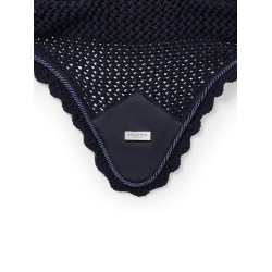 Capucha antimoscas Equestrian Stockholm con cancelación de ruido Marino plateado Azul marino