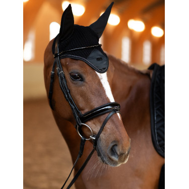 Capucha antimoscas Equestrian Stockholm moderna Negro