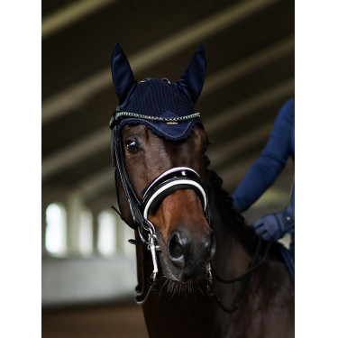 Capucha antimoscas Equestrian Stockholm moderna Rubor laguna Azul
