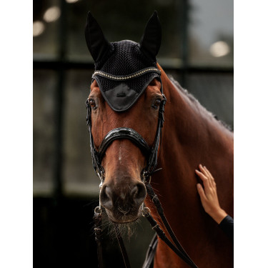 Orejeras antimoscas Equestrian Stockholm Performance Negro Orejeras antimoscas Equestrian Stockholm Performance Negro