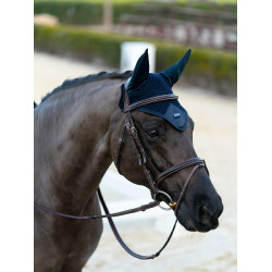 Orejeras antimoscas Equestrian Stockholm Performance Marino deportivo Azul marino