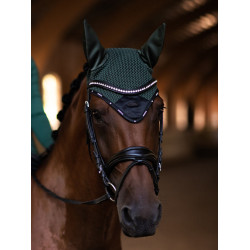 Orejeras antimoscas Equestrian Stockholm Performance Verde sicómoro