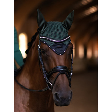 Orejeras antimoscas Equestrian Stockholm Performance Verde sicómoro