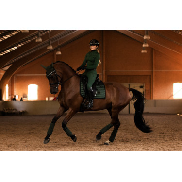 Orejeras antimoscas Equestrian Stockholm Performance Verde sicómoro