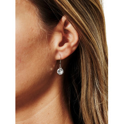 Pendientes Equestrian Stockholm Crystal Timeless blanco brillo Pendientes Equestrian Stockholm Crystal Timeless blanco brillo