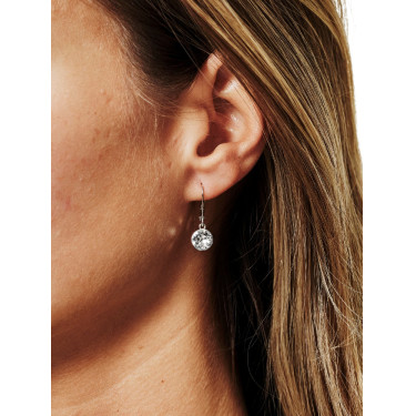 Pendientes Equestrian Stockholm Crystal Timeless blanco brillo Pendientes Equestrian Stockholm Crystal Timeless blanco brillo