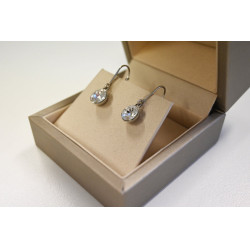 Pendientes Equestrian Stockholm Crystal Timeless blanco brillo Pendientes Equestrian Stockholm Crystal Timeless blanco brillo