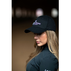 Gorra Equestrian Stockholm Negro blanco