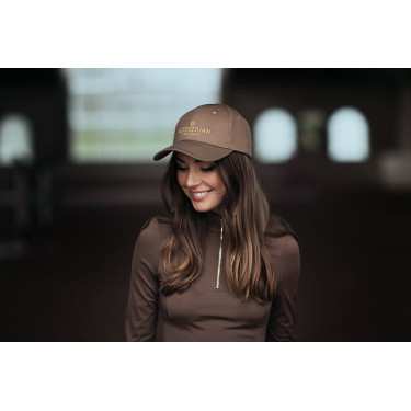 Gorra Equestrian Stockholm Champán Beige