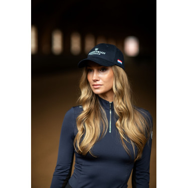 Gorra Equestrian Stockholm Marina Países Bajos Azul marino